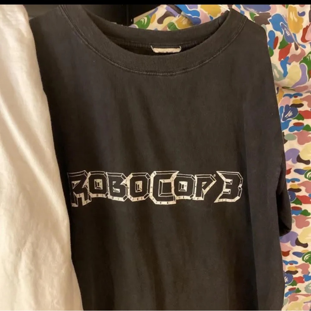 Robo cop 3 movie T-shirt used